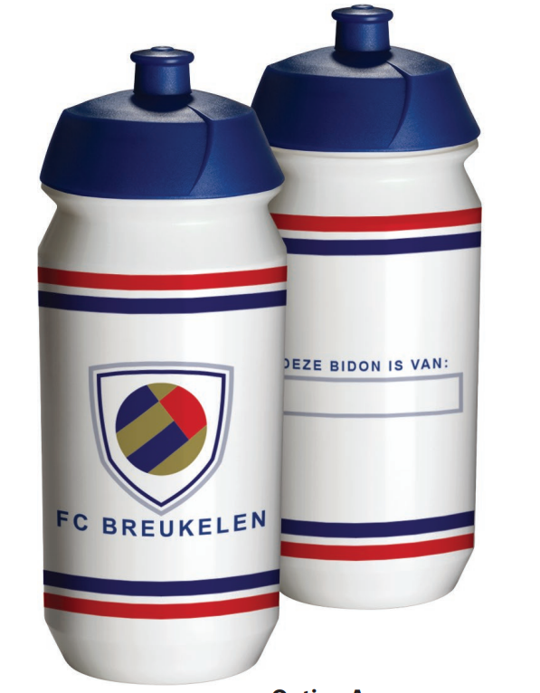 Gepersonaliseerde FC Breukelen Bidons nu te koop!