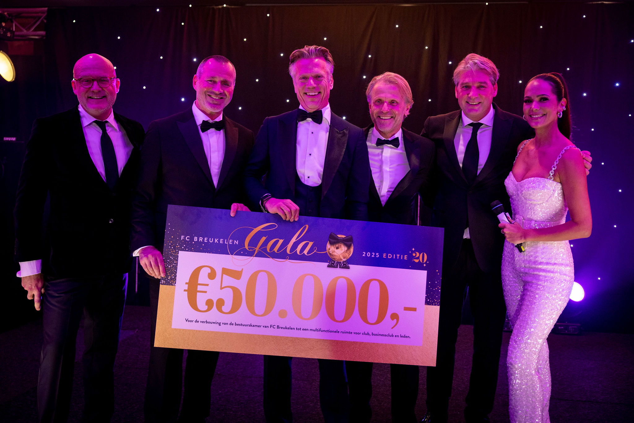 FC Breukelen ontvangt € 50.000 van de galacommissie!