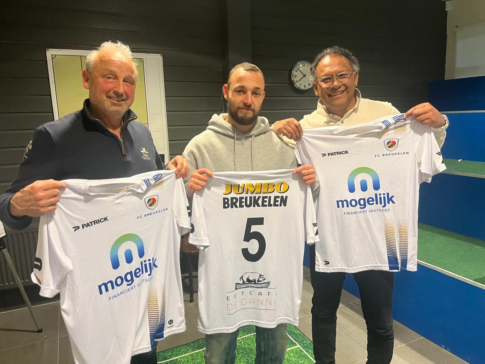 Nieuwe aanwinst Joël Schutz voor FC Breukelen