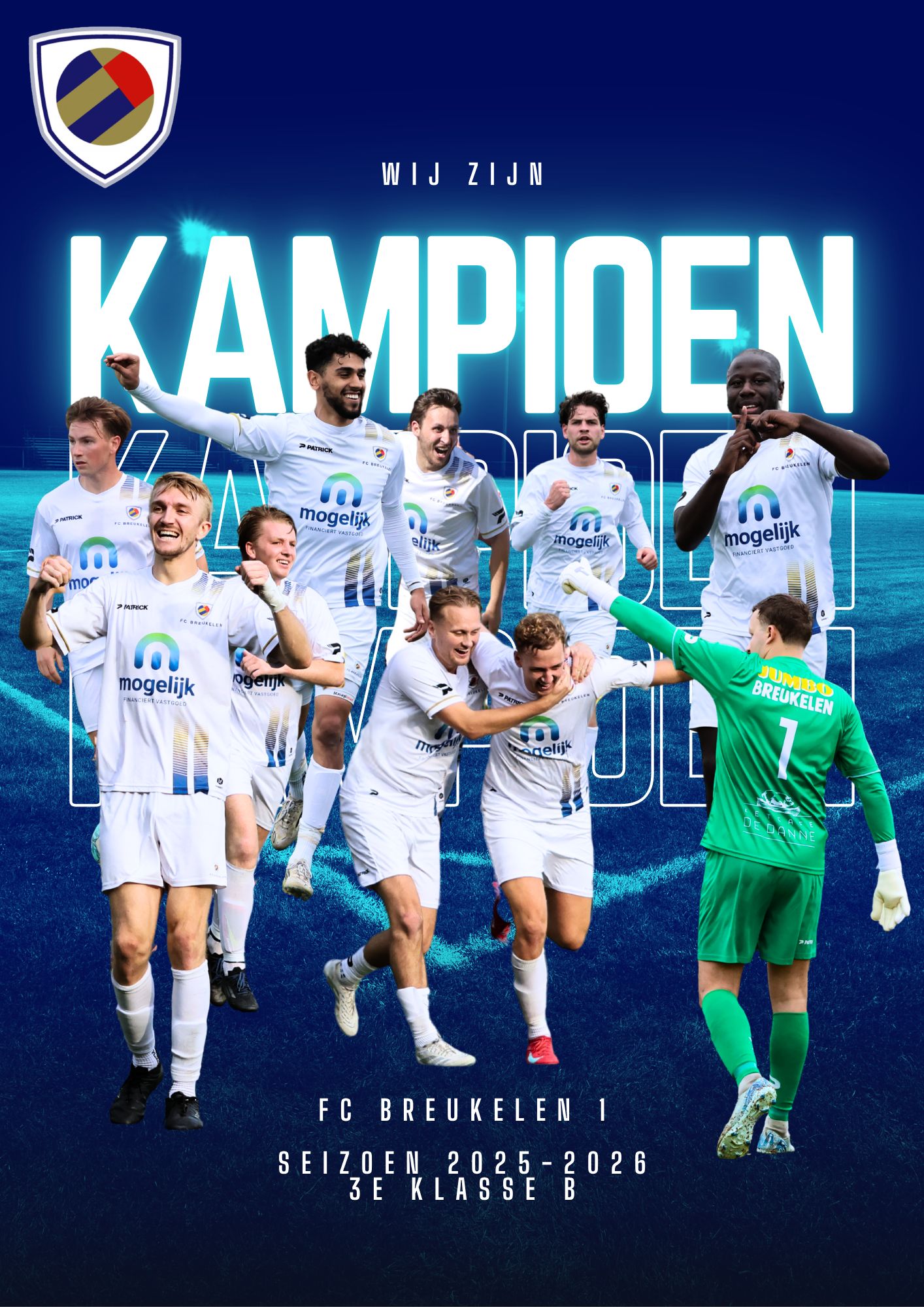FC BREUKELEN KAMPIOEN 3e klasse B 2025-2026