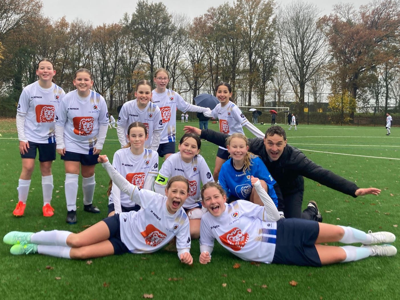 Zaterdag 15 november, perfecte dag voor de meidenteams!