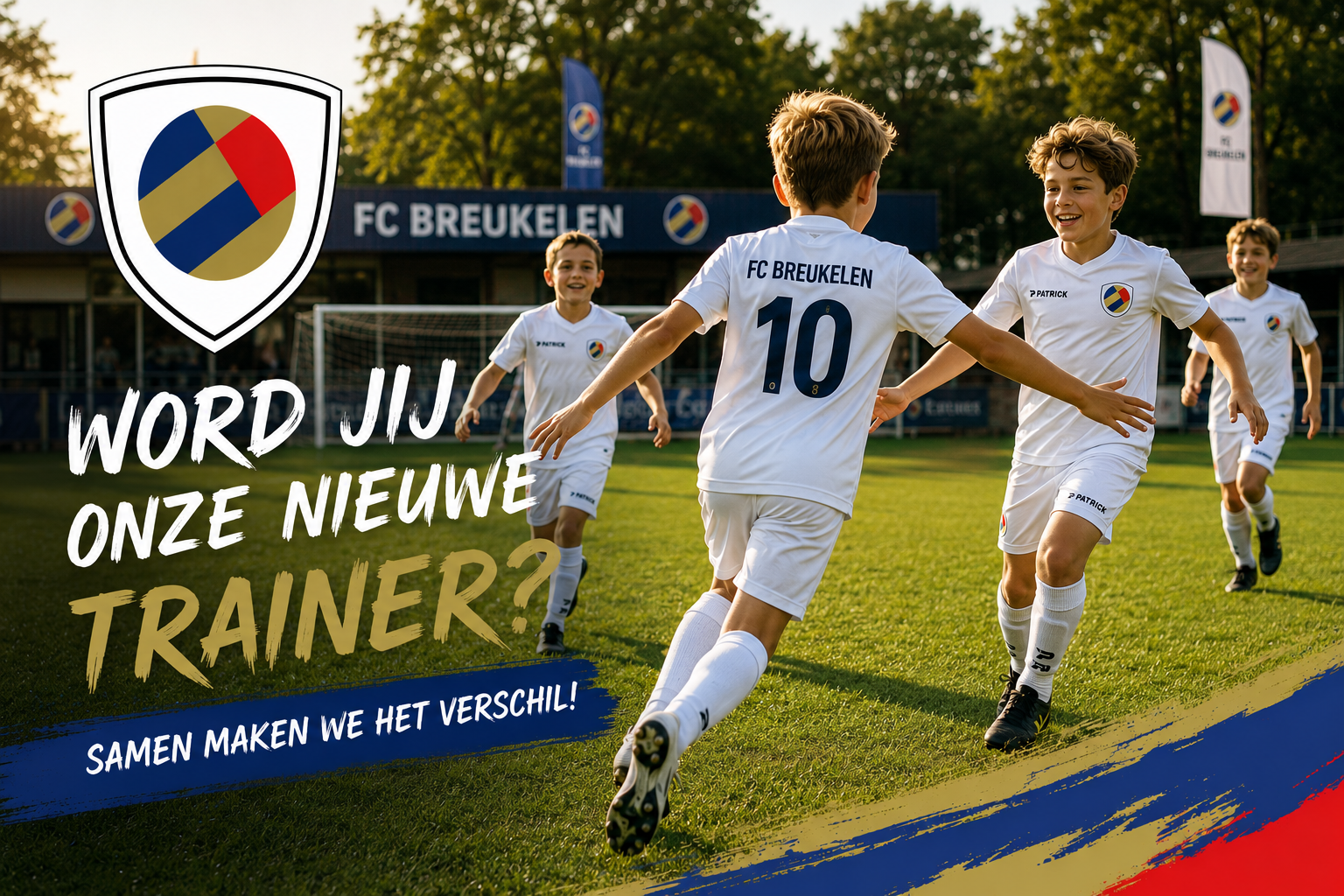 FC Breukelen zoekt enthousiaste jeugdtrainers!