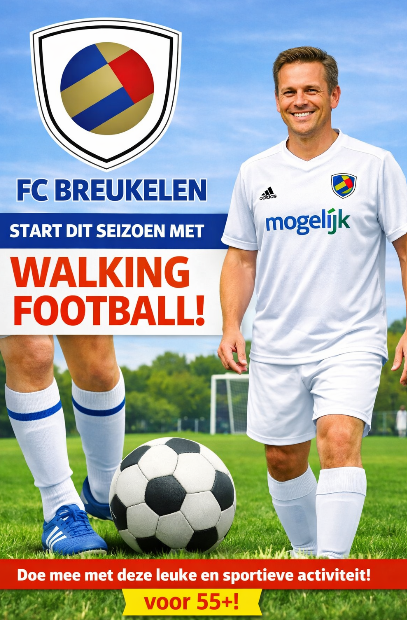 Walking Football bij FC Breukelen door Herman Schreurs en Jan Hoogeveen